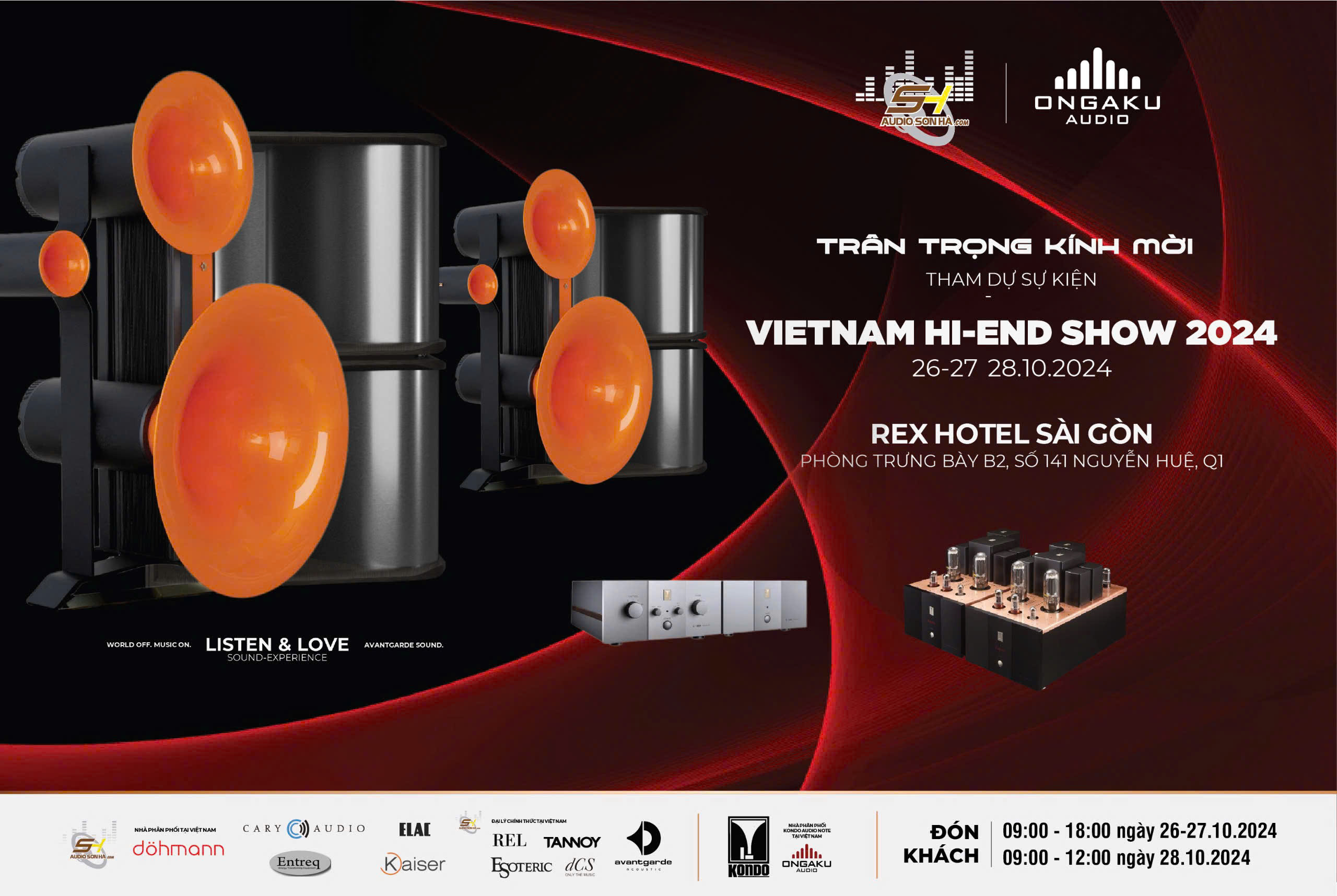 [ Avg và KonDo ] - Lần đầu tiên có mặt tại Vietnam với Audio Sơn Hà