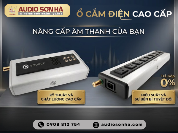Có Nên Đầu Tư Ổ Cắm Điện Cao Cấp Cho Hệ Thống Audio?