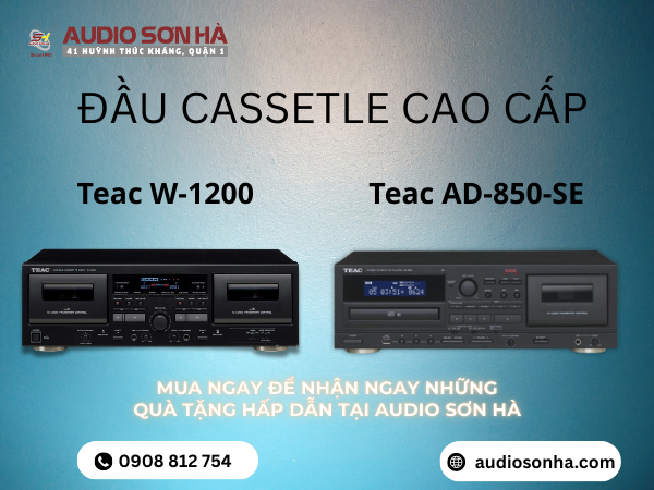 Đầu Cassette Cao Cấp Cổ Điển Tại Audio Sơn Hà – Trải Nghiệm Âm Thanh Analog Đỉnh Cao Năm 2026