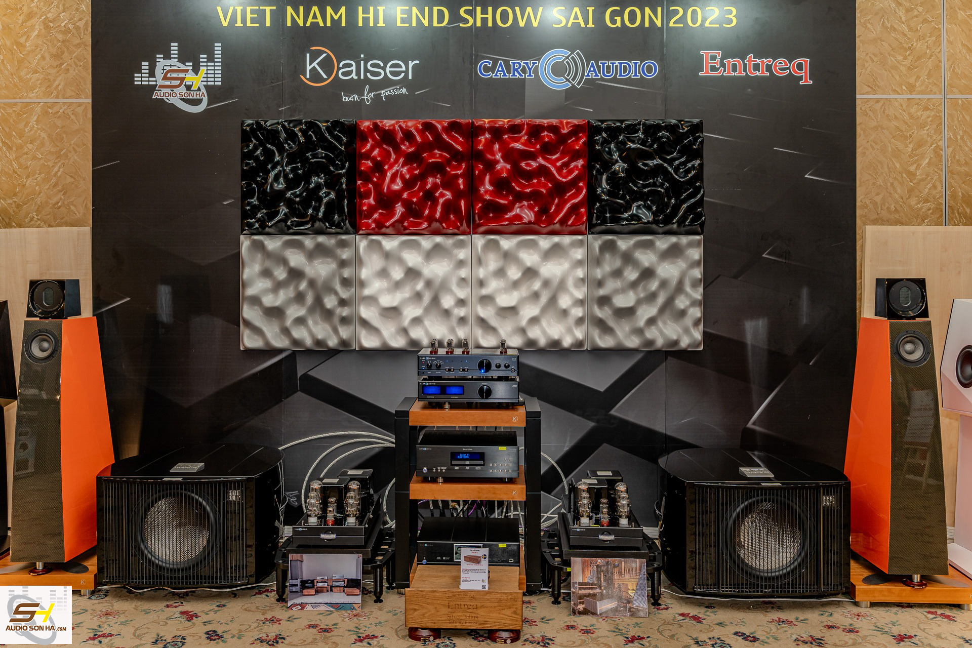 [Hi-end Show Sài Gòn 2023] Sơn Hà Audio trình diễn nét đẹp của sự tinh tế 'Cary Audio' và 'Kaiser Acoustics'