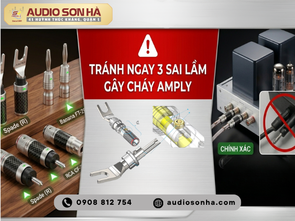 Mua Jack Loa Cần Lưu Ý Gì? Tránh Ngay 3 Sai Lầm Gây Cháy Amply