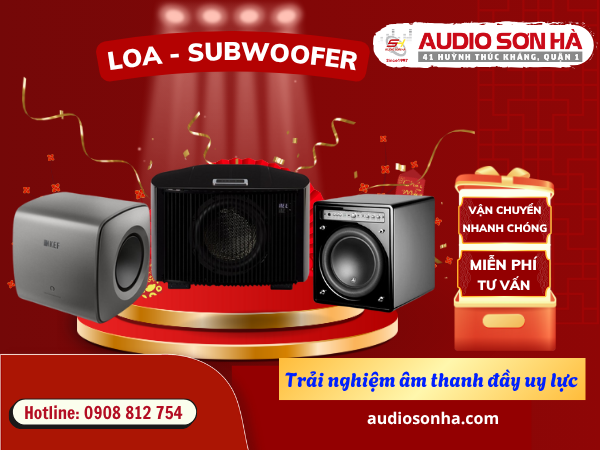 Nâng cấp hệ thống Âm Thanh bằng loa - SUBWOOFER