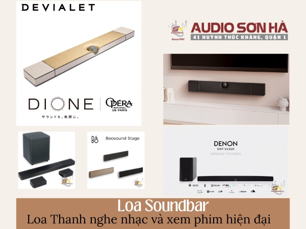 Loa Soundbar - Loa Thanh nghe nhạc và xem phim hiện đại