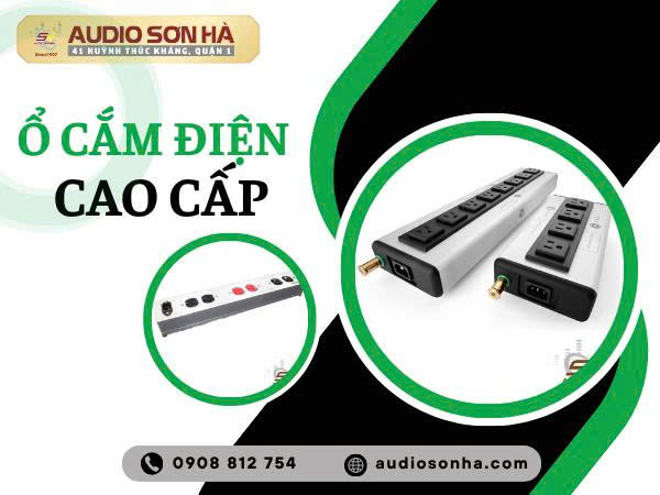 Ổ cắm điện Cao cấp | Audio Sơn Hà, Chính Hãng