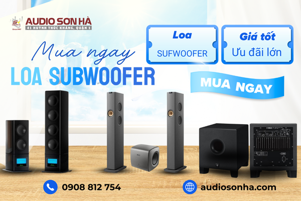 Top 7 Loa Subwoofer Nghe Nhạc & Xem Phim Hay Nhất 2025 Tại Audio Sơn Hà