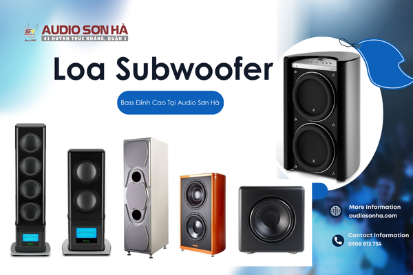 Top Những Mẫu Loa Subwoofer Hay: Bass Đỉnh Cao Audio Sơn Hà