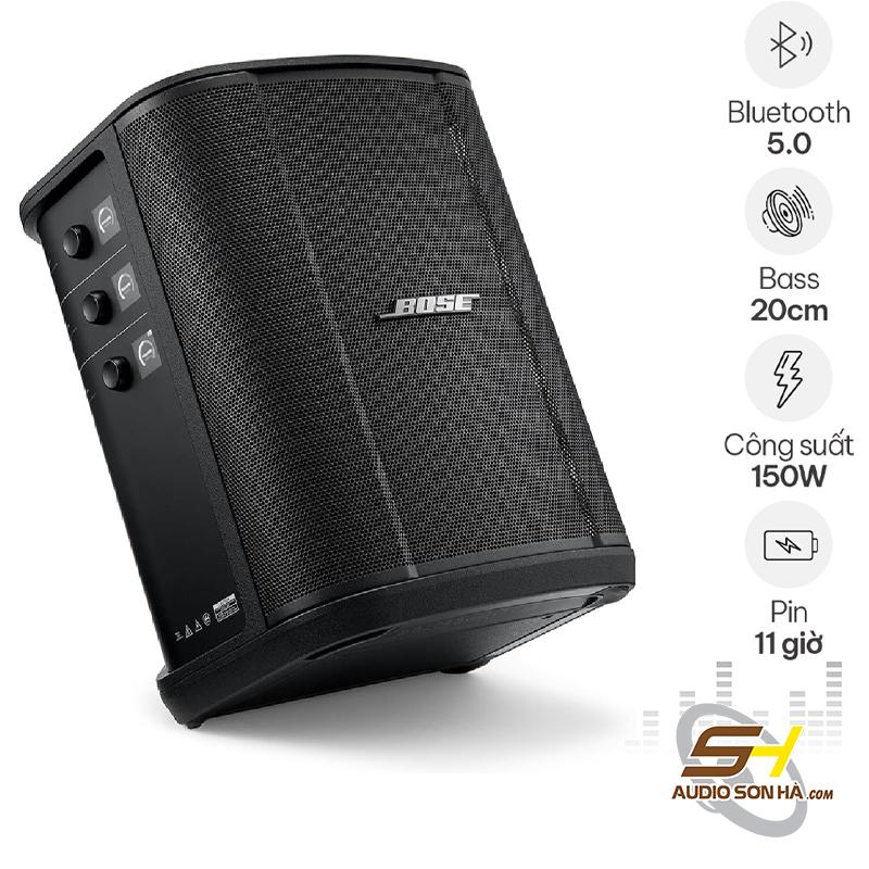 Loa Bose S1 Pro Plus  (Mixer 3 kênh, Bluetooth, AUX, All-in-one)