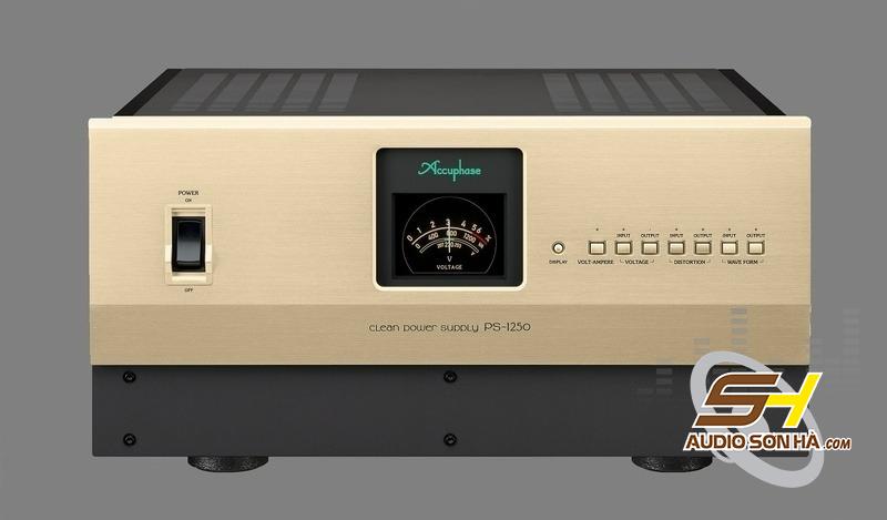 Lọc nguồn Accuphase PS 1250, Công suất đầu ra định mức: 1200VA (đầu ra liên tục) 