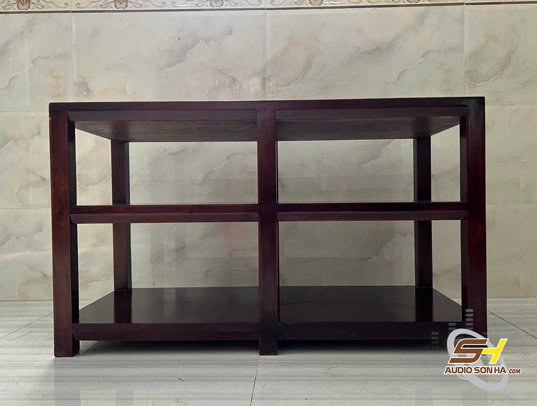 Kệ gỗ đôi 3 tầng 