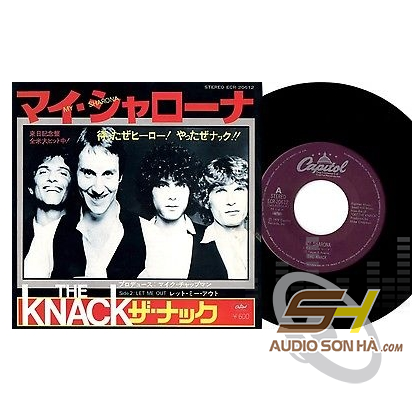 LP The Knack - My Sharona, Let Me Out / 45 Vòng . 7 Inh 