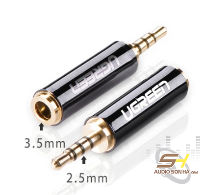 Jack chuyển Ugreen 3.5mm sang 2.5mm/ 1 Cái