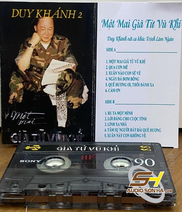 Băng cassetle Một mai giã từ vũ khí Duy Khánh