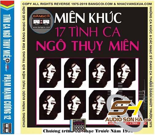 Băng cối 17 Tình Ca Ngô Thụy Miên (2 Track, 10inch)