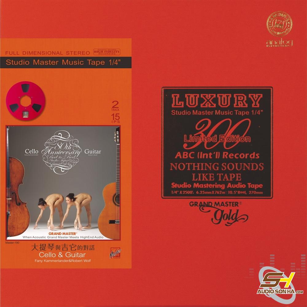 Băng cối Long Live Analog - Cello & Guitar (2 Track, 10 inch)