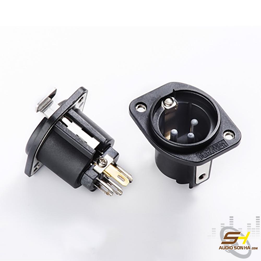 Jack XLR male  Furutech FT 785 (R) / 1 Cái