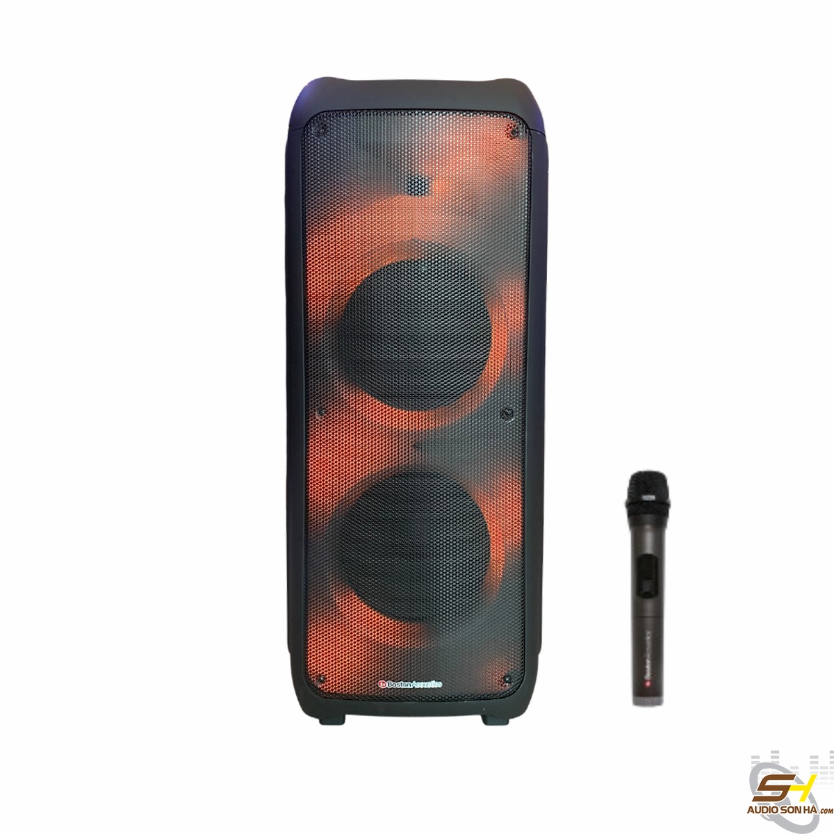 Loa kéo Boston PARTY BOX BA-1002PB (200W, kèm mic) Cho các buổi tiệc, picnic, hội thảo và giảng dạy.C