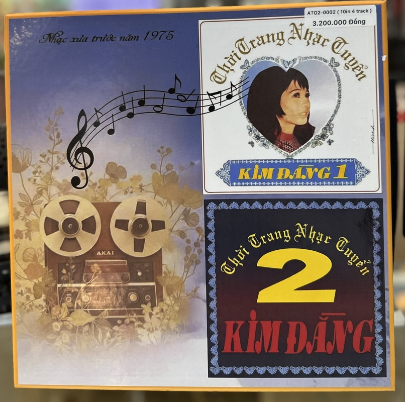 Băng cối Kim Đằng 1+2 ( 10inch , 4 track )