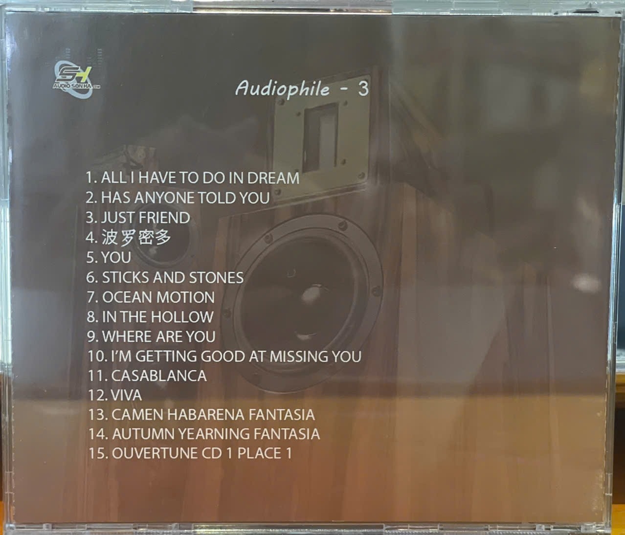 CD NHẠC NGOẠI AUDIOFILE VOL 3