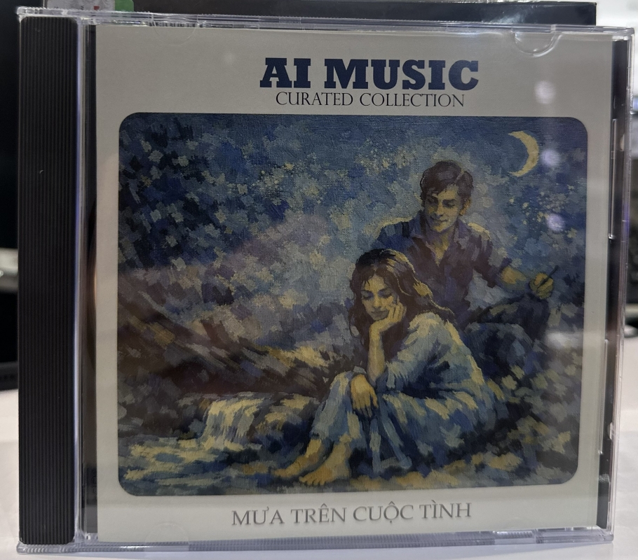 Đĩa CD Nhạc AI - Mưa trên cuộc tình 
