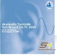 Đĩa LP Clearaudio Test Record CA - TC 3000/ KIỂM TRA ĐẦU KIM 