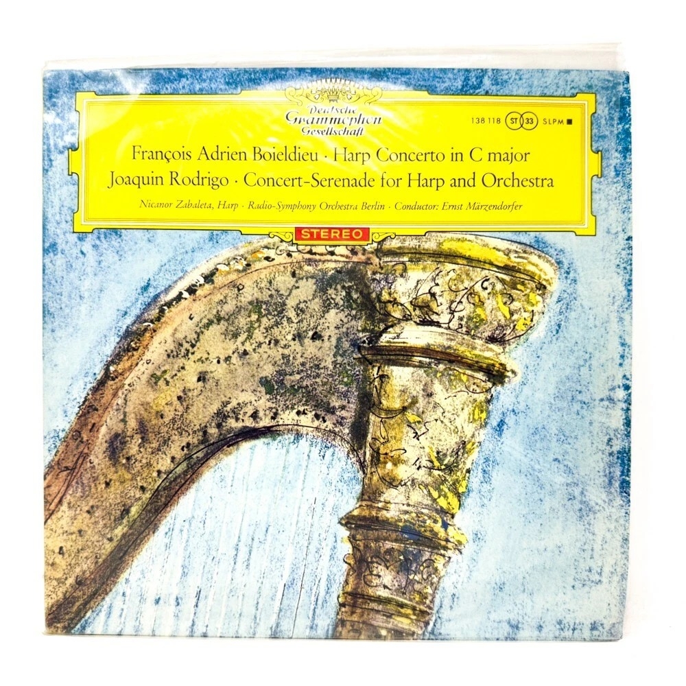 Đĩa LP Zabaleta Rodrigo Harp Concerto / (Tulip)