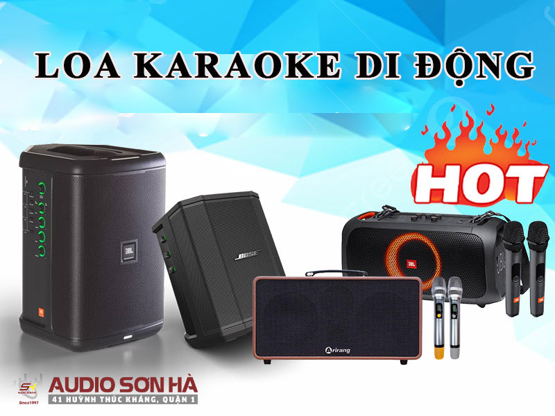 Loa karaoke di động hãng nào tốt?