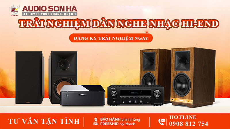 Có nên trải nghiệm dàn nghe nhạc Hi-end trước khi mua ?