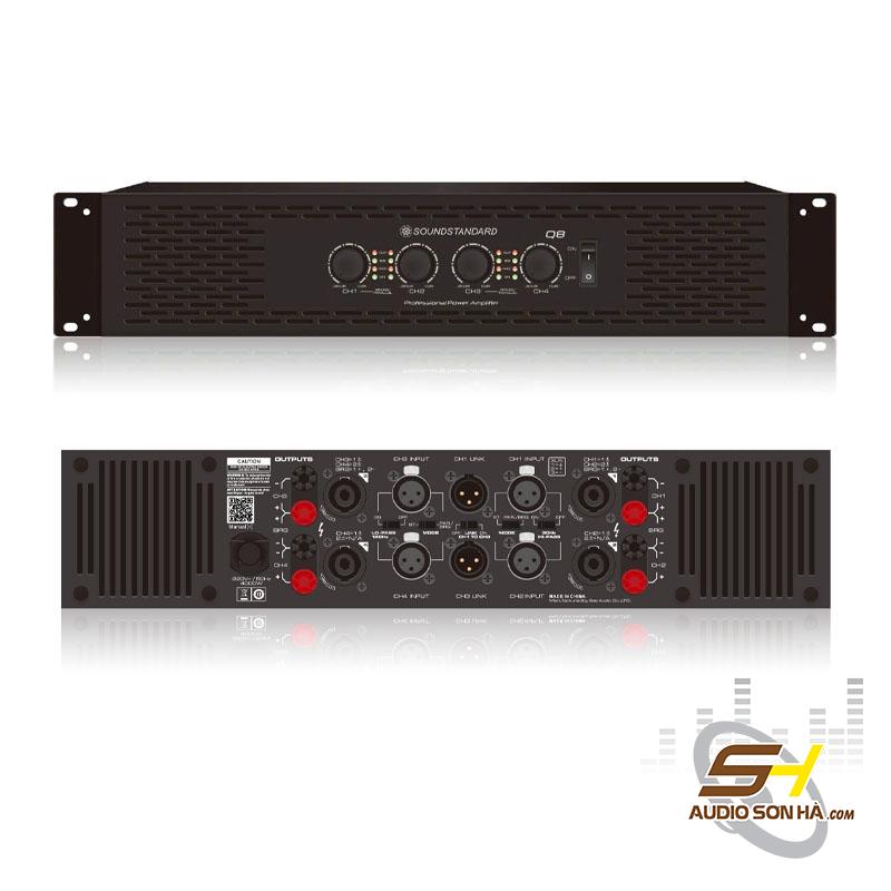 Power Amply SoundStandard Q8 /4 kênh