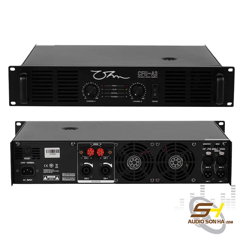 Power Amply Ohm CFU A3 / 2 kênh