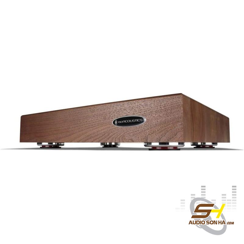 Bệ cách ly bằng gỗ óc chó IsoAcoustics DELOS 2216W1 cho bàn xoay đĩa (56cm x 41cm x 4cm)