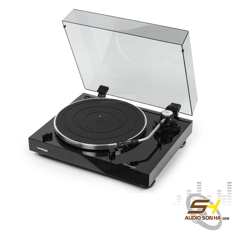 Thorens Mân than TD 204 black/ walnut