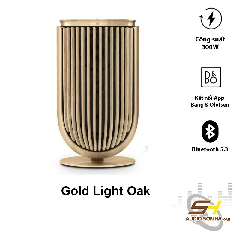 Loa không dây B&O BEOLAB 8 - Gold( Chân để bàn + lưới gỗ   ) / Cái