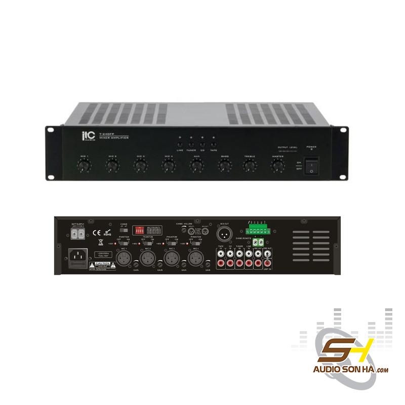 Amply  ITC T-240FP kèm mixer, công suất 240W