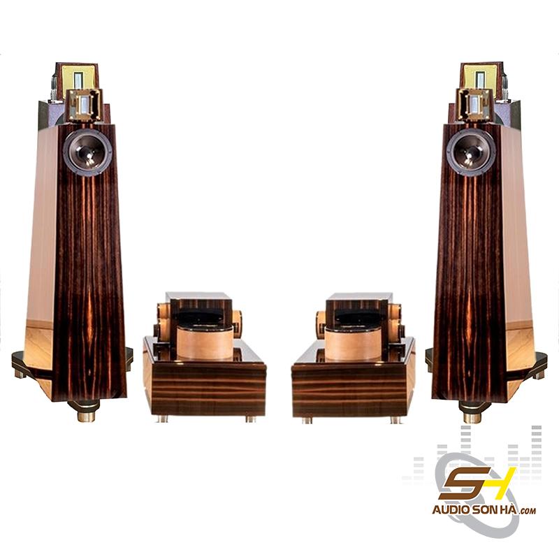 Loa Kaiser Kawero! Classic C3  , Mặt trước Tweeter mạ vàng  Crossover ngoài