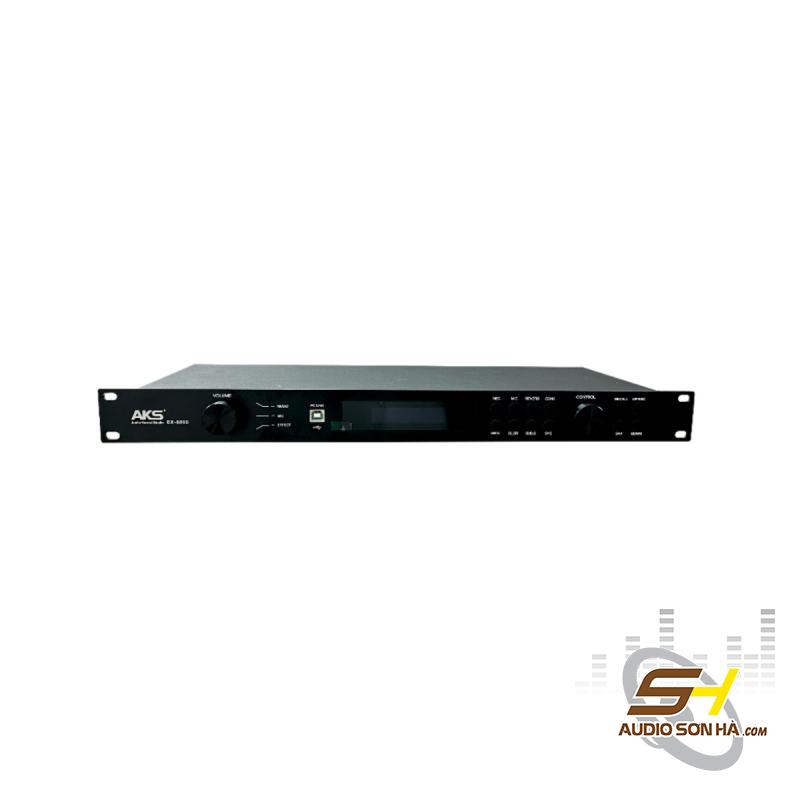 Bộ trộn âm thanh hiệu AKS EX-8800,Vang số 