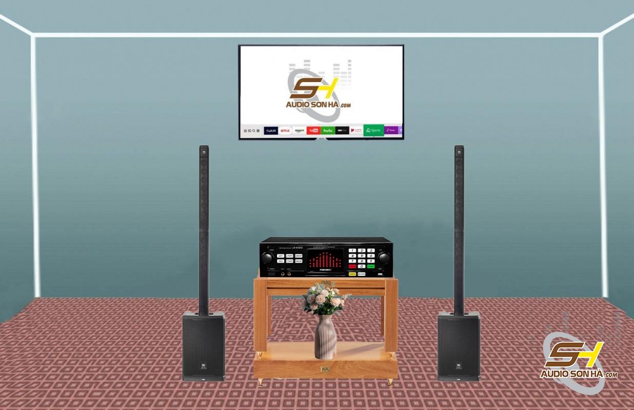 Loa JBL PRX One ,Bộ karaoke,Tặng Đầu Karaoke Paramax LS 5000 Ổ cứng 3TB
