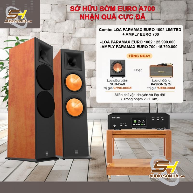 COMBO LOA PARAMAX EURO 1002 LIMITED + AMPLY EURO 700