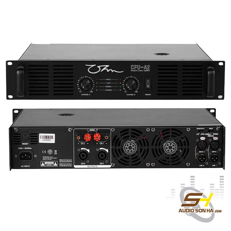 Power Amply Ohm CFU A2 / 2 kênh