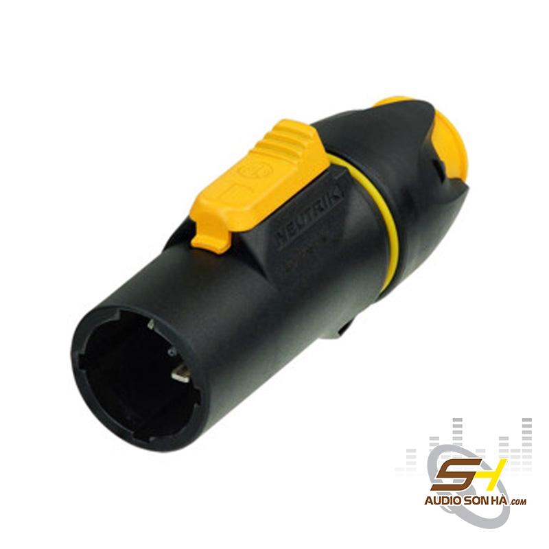 Đầu Nối Nguồn Neutrik powerCON TRUE1 NAC3MX-W – Jack Nguồn AC Đực 16A Kháng Nước IP65
