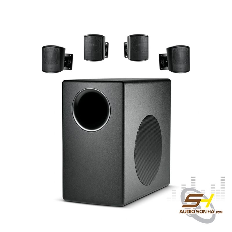   JBL  Hệ thống loa vệ tinh và loa siêu trầm JBL C50PACK