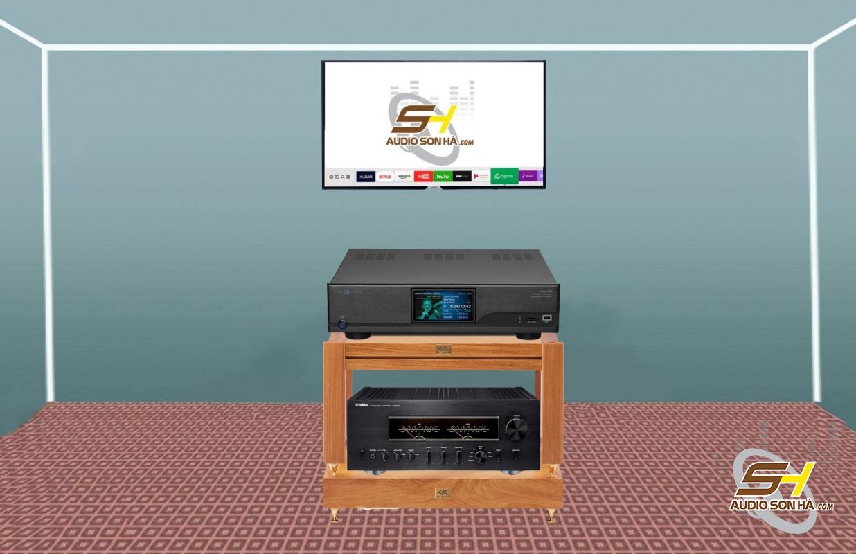 Hệ thống nghe nhạc Yamaha A-S3200 / Cary Audio DMS-650