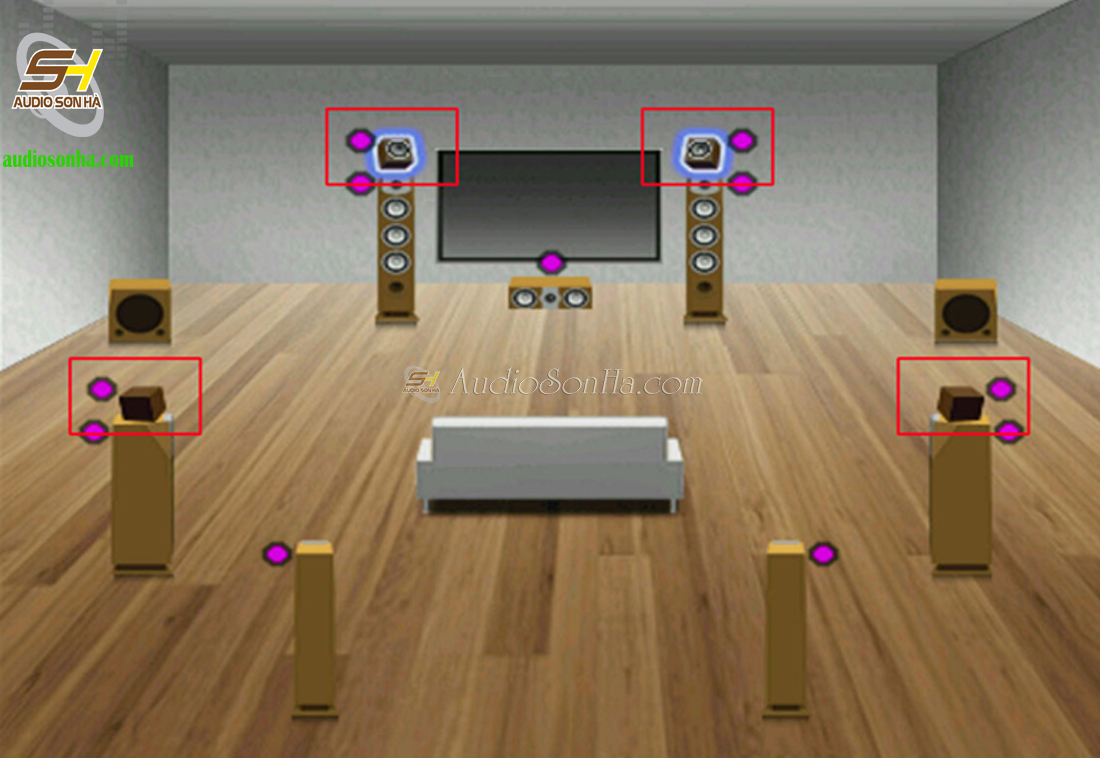Phòng Mẫu Dolby Enabled SP