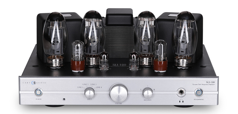 Amply Tích Hợp Cary Audio SLI-100,Công suất đầu ra: 100 watt / kênh,kèm nắp đậy