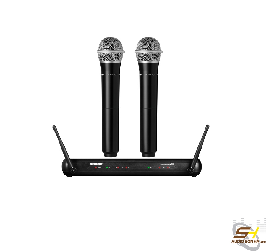 Bộ Micro Karaoke Shure SVX288/PG28 Dual