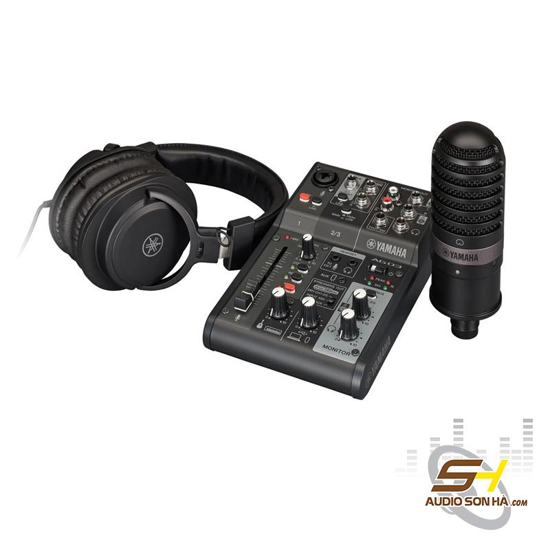 BỘ THU ÂM YAMAHA AG03MK2 LSPK