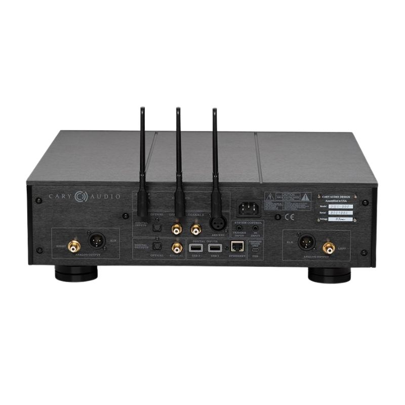 Cary Audio DMS-800 Network Audio /DMS-800 PV có tổng cộng 8 chip DAC AK4499EQ/Với cấu trúc dual-mono