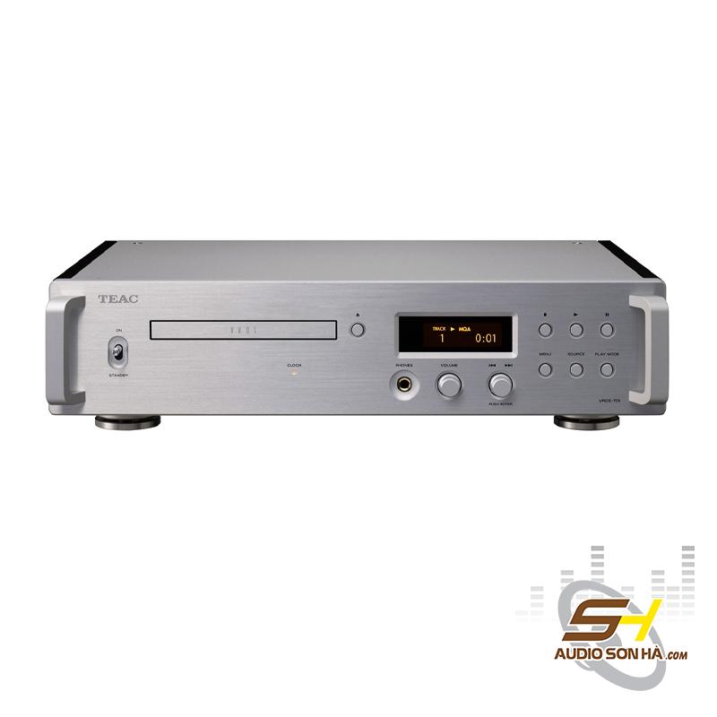 ĐẦU CD TEAC VRDS-701 ,phát đĩa CD chuẩn MQA ,hỗ trợ DSD các định dạng PCM 384kHz/32-bit dưới dạng USB DAC 