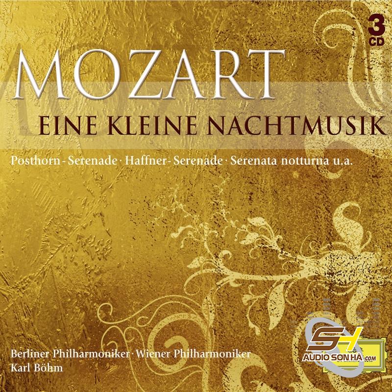 Đĩa CD  Wolfgang Amadeus Mozart Eine kleine Nachtmusik ( Bộ 3 Đĩa )