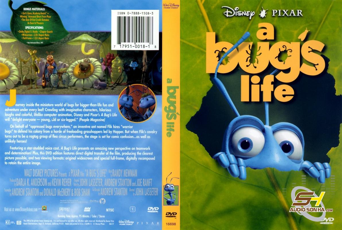 Đĩa DVD A Bugs Life ( phim hoạt hình )