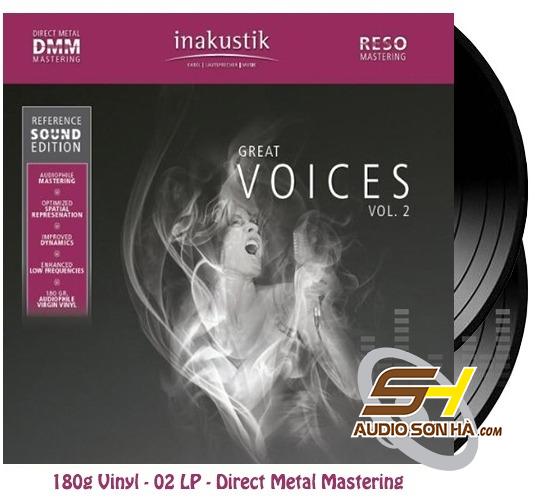 Đĩa LP Inakutik Great Voices Vol 2 ( Bộ 2 LP )